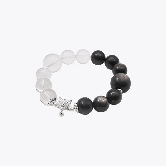 Nine-Tailed Fox · Ethereal Shadow Crystal Bracelet