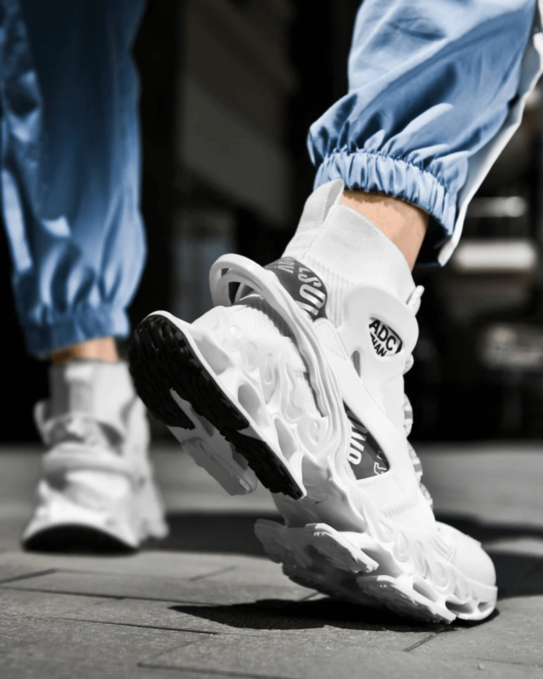 Velocity Blade High-Top Sneakers