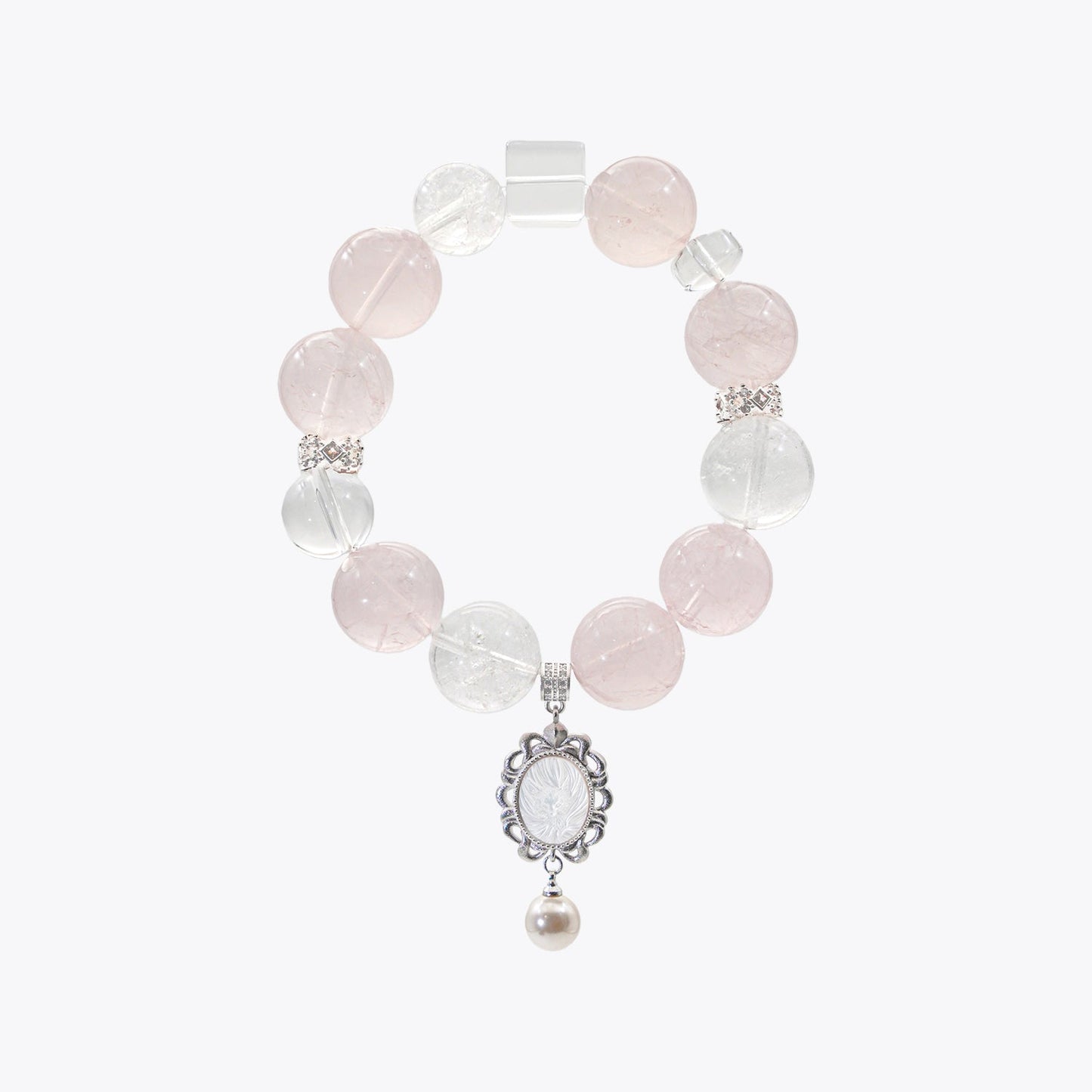 Nine-Tailed Fox Charm "Su Su" Crystal Bracelet
