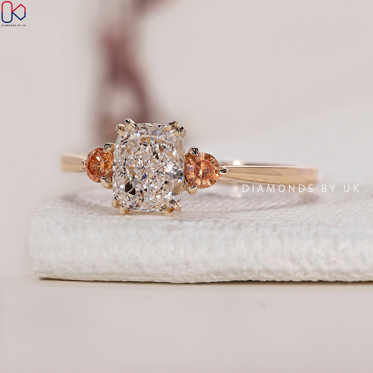 Cushion Cut Engagement Ring