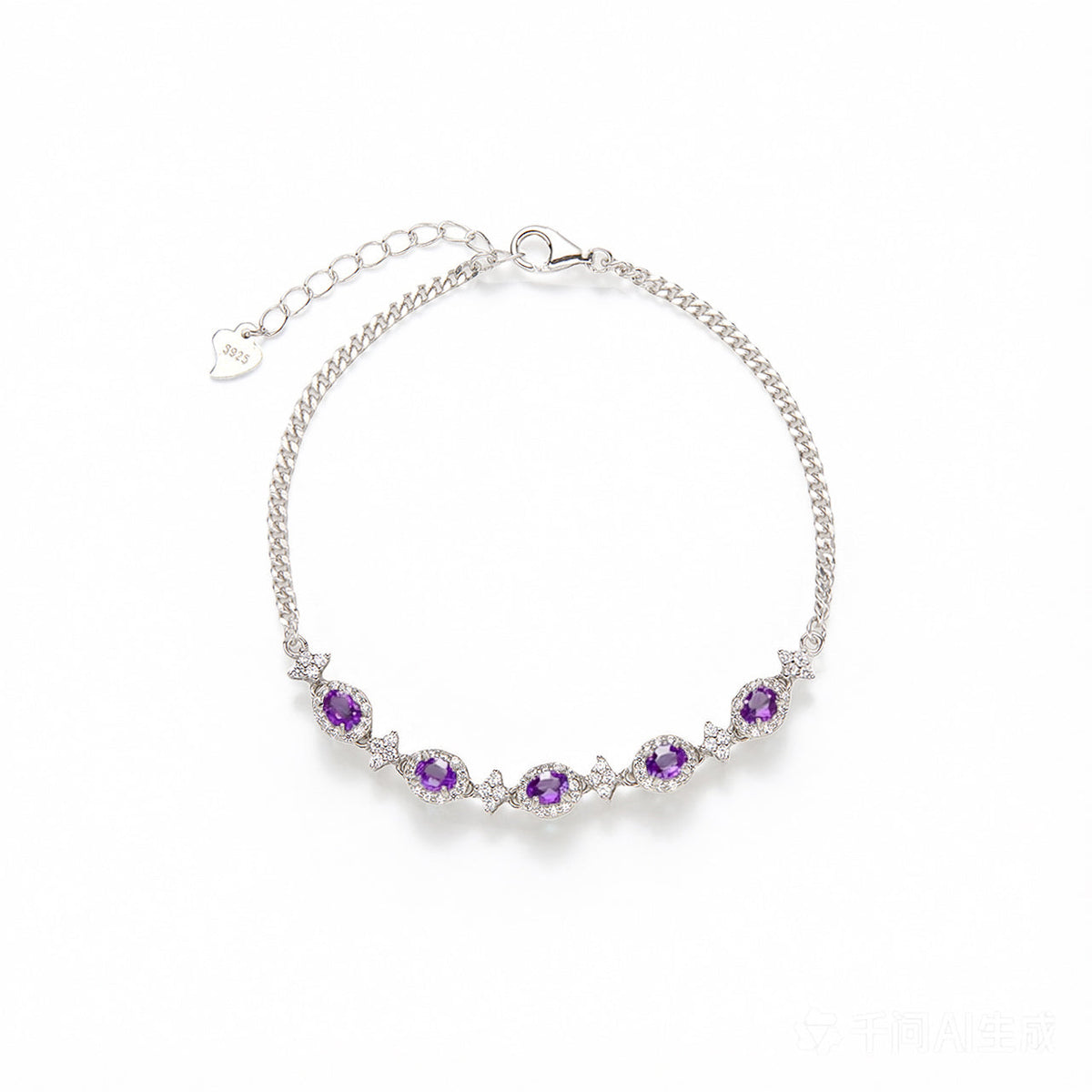 Vintage Amethyst Bracelet