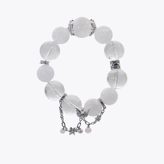 Nine-Tailed Celestial Fox · White Water Nymph Crystal Bracelet