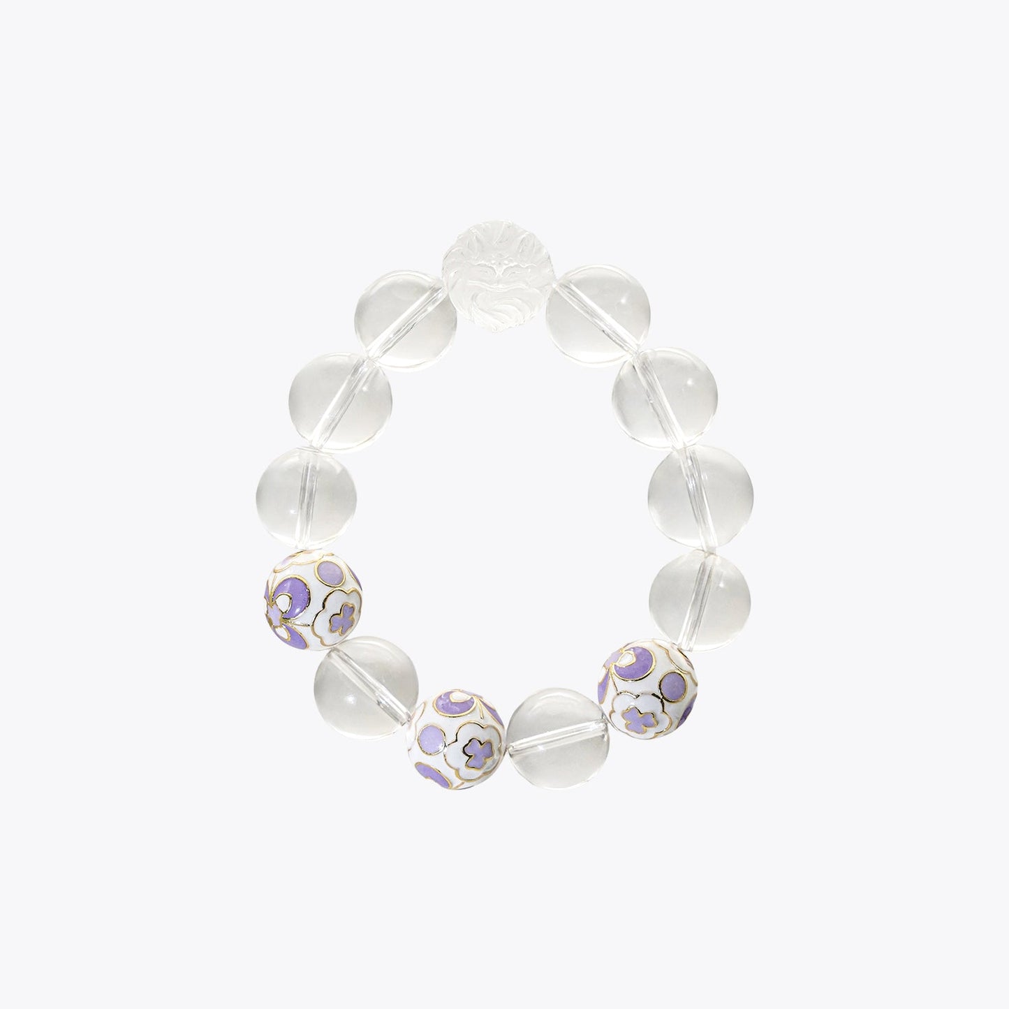 Nine-Tailed Fox - Purple Mist Dream Crystal Bracelet