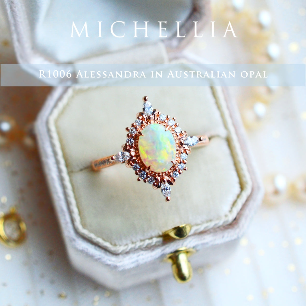 [Australian Opal Upgrade] Center Stone Upgrade - Australian Opal