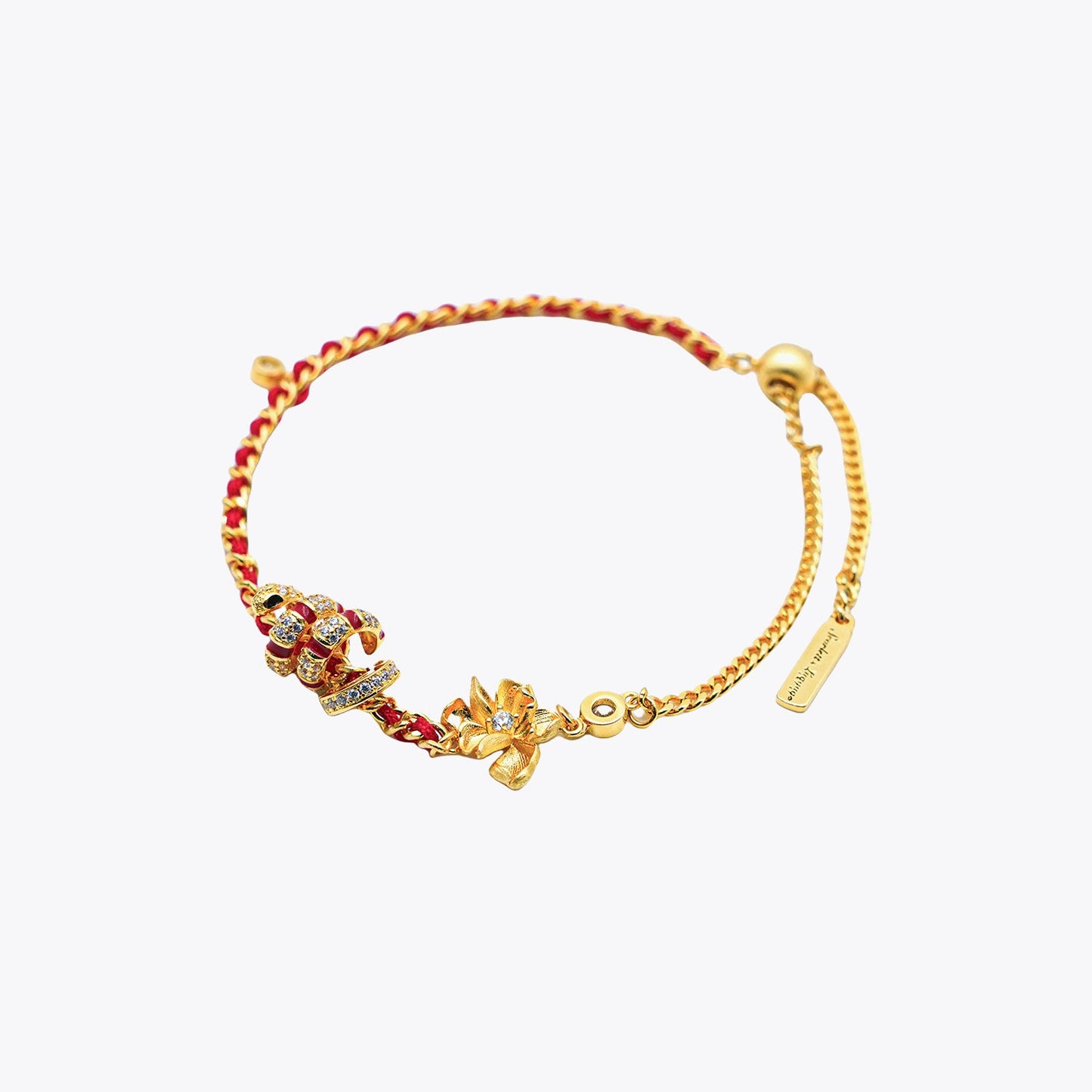 Serpentine Fortune Shift Top Luck Charm Bracelet