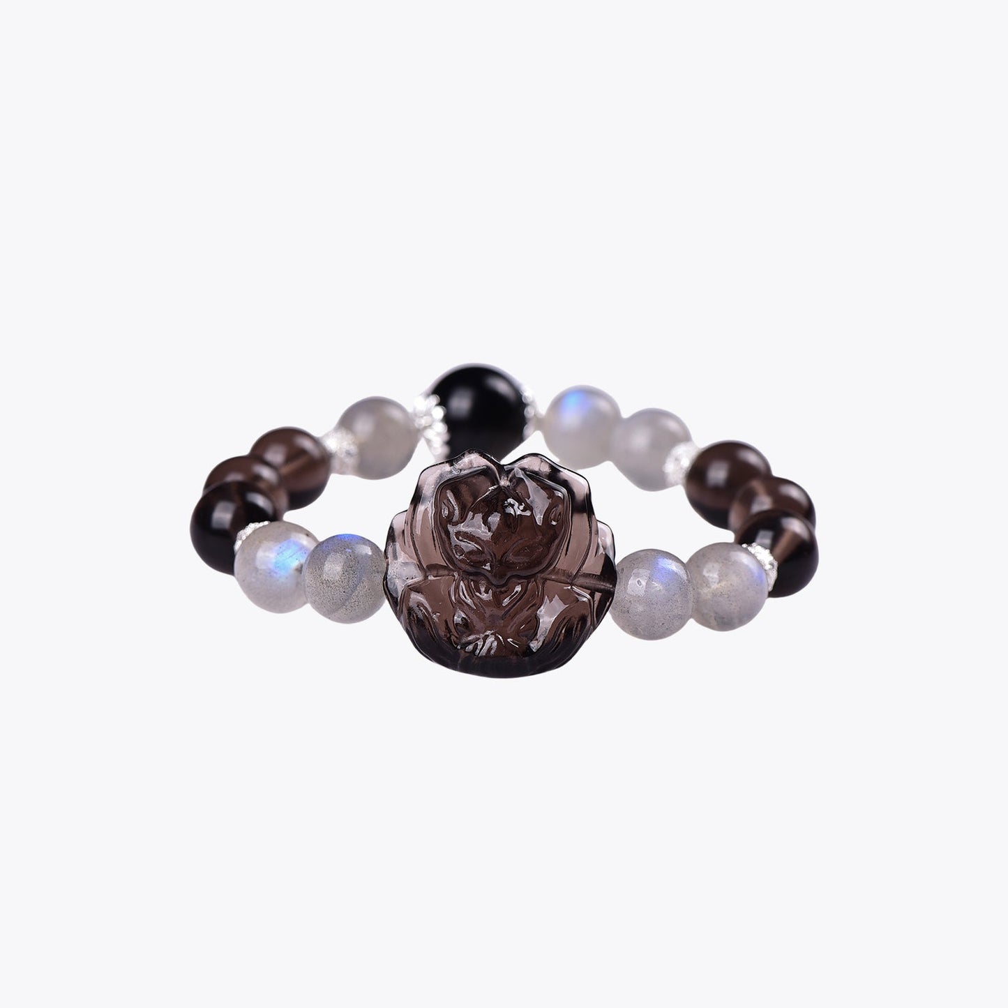 Moonlit Treasure Fox Wealth Crystal Bracelet