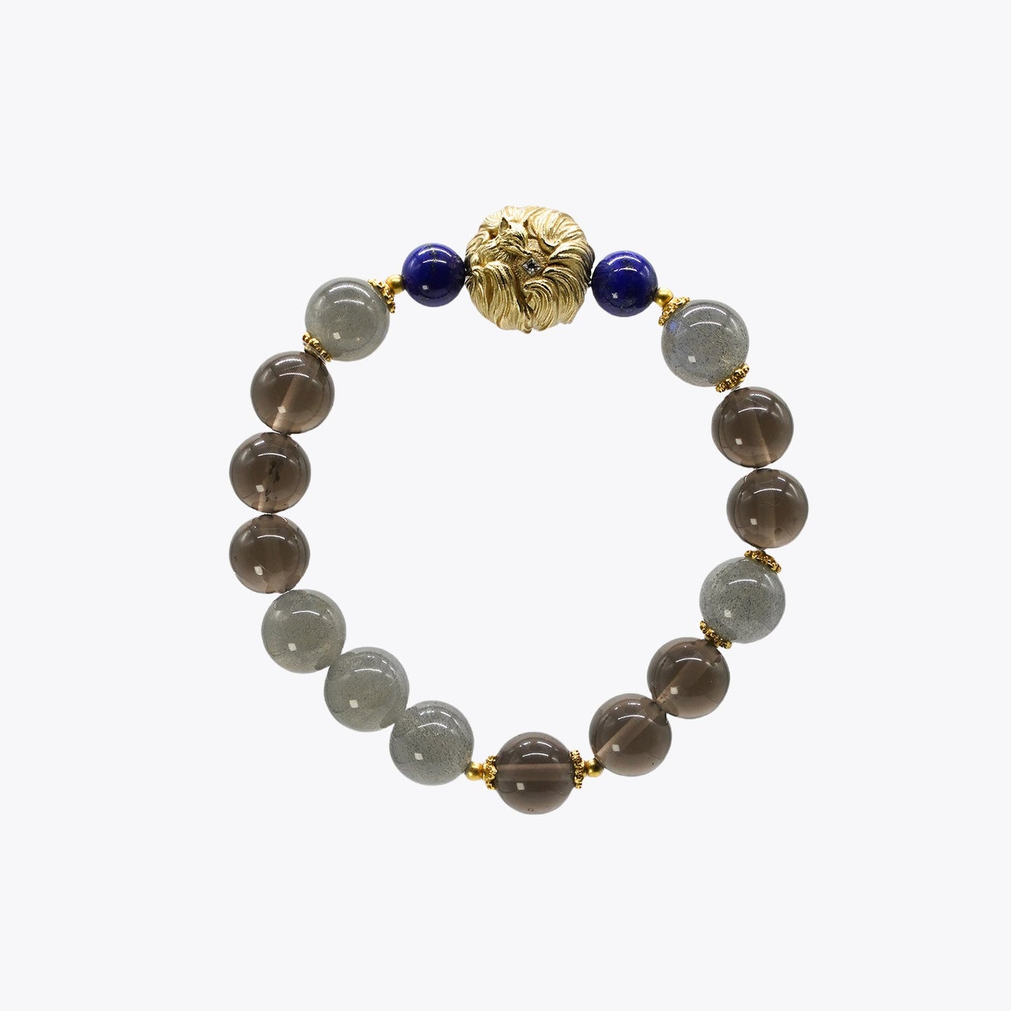 Golden Fortune Accumulator Crystal Bracelet