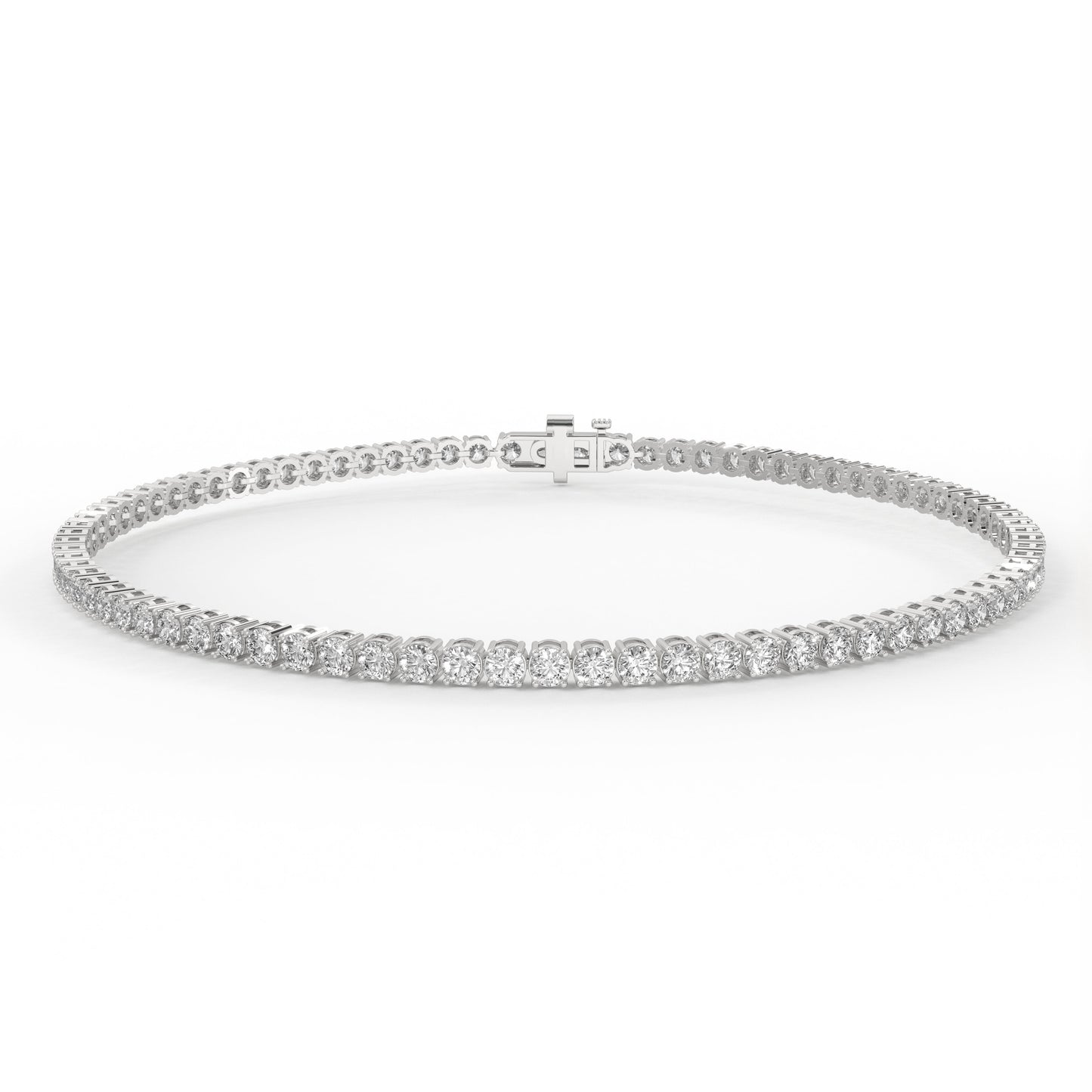 2 ctw Diamond Tennis Bracelet in 14K White Gold