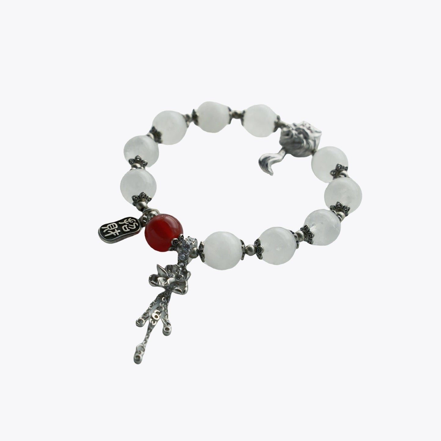 Snowfire Enchantress Crystal Bracelet (Kitsune Mystique)