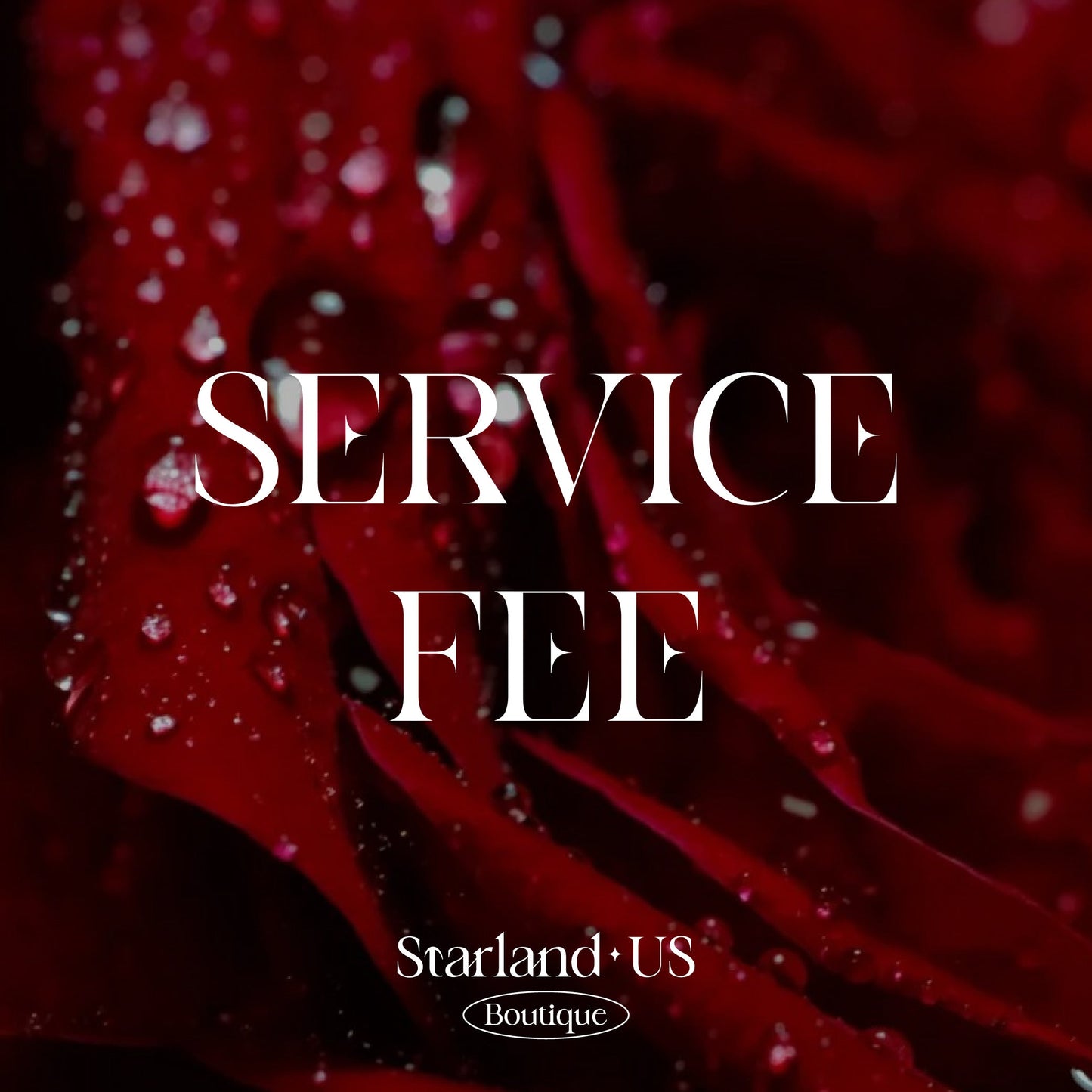 Custom Service Fee