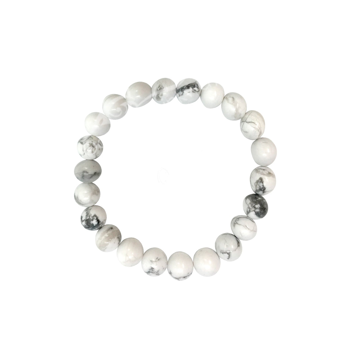 8MM Howlite Bracelet