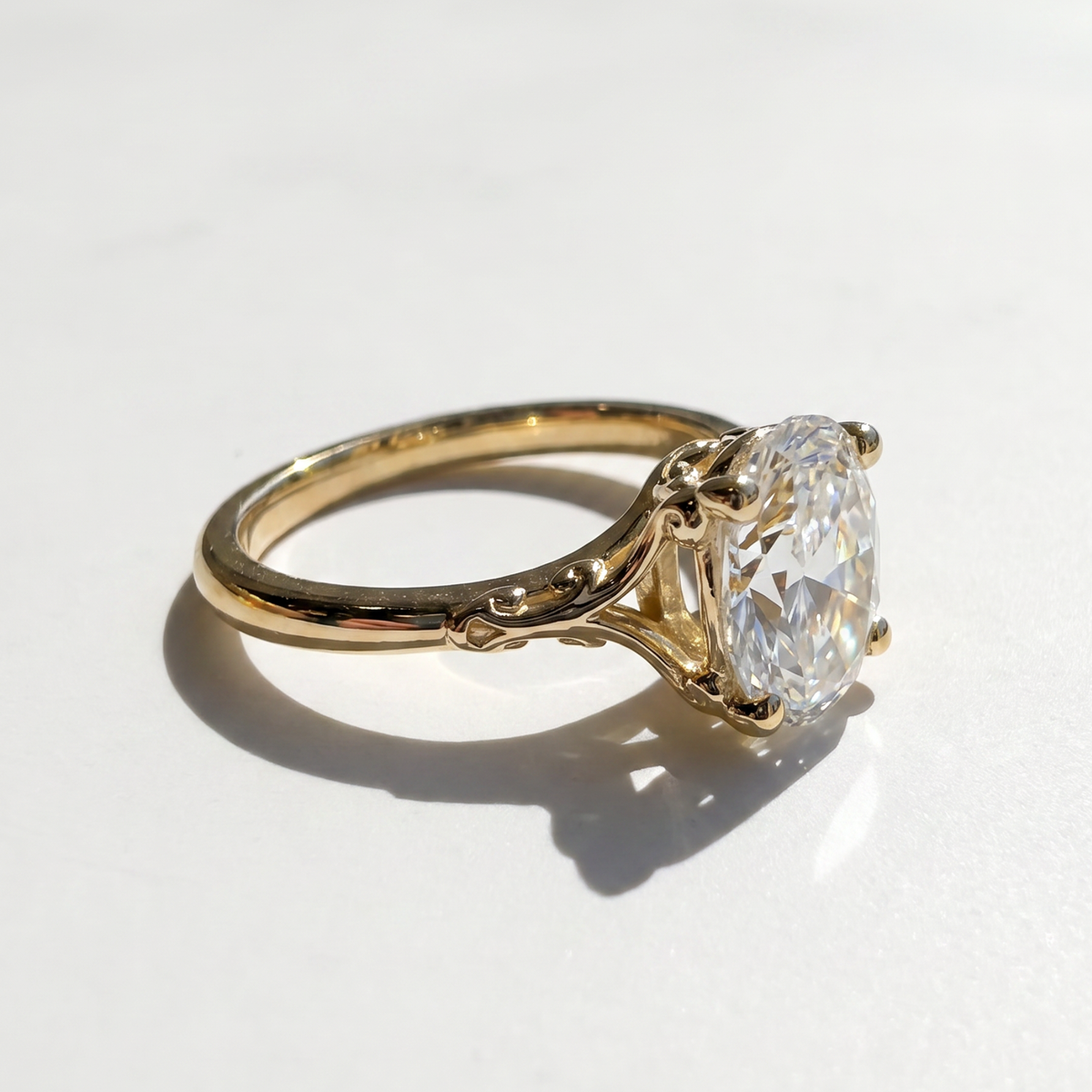 The Side Note Engagement Ring