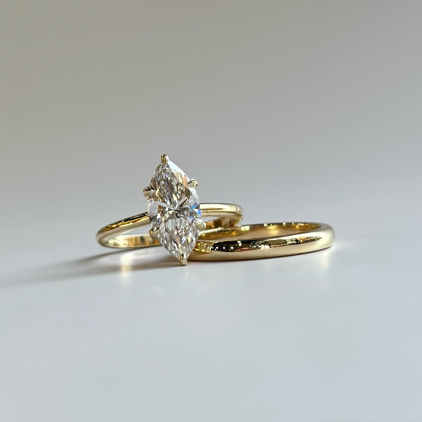 The Sol Engagement Ring | Claw Prongs | Marquise