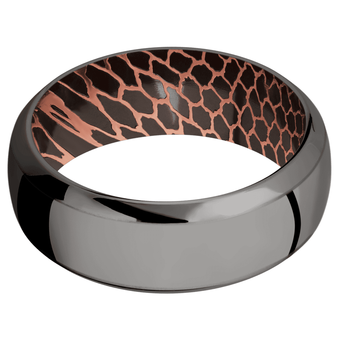 Tantalum Noir + Polish , Polish Finish + Superconductor Noir