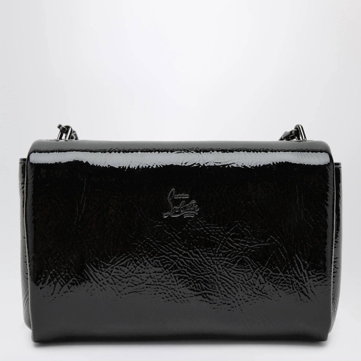 Christian Louboutin - Loubi 54 large flap shoulder bag Black