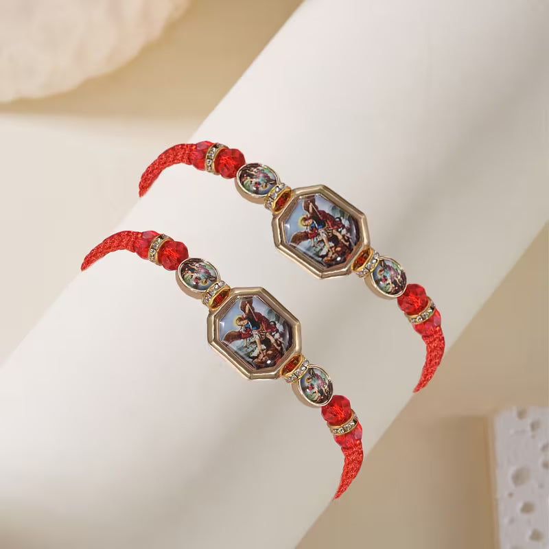 St. Michael Adjustable Bracelet