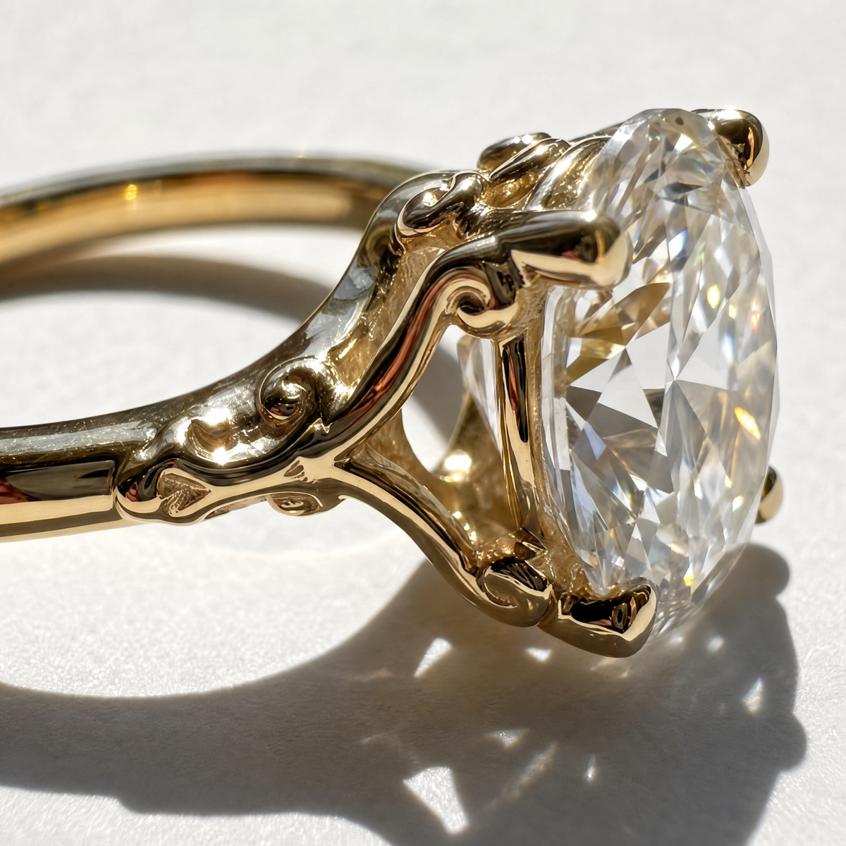 The Side Note Engagement Ring