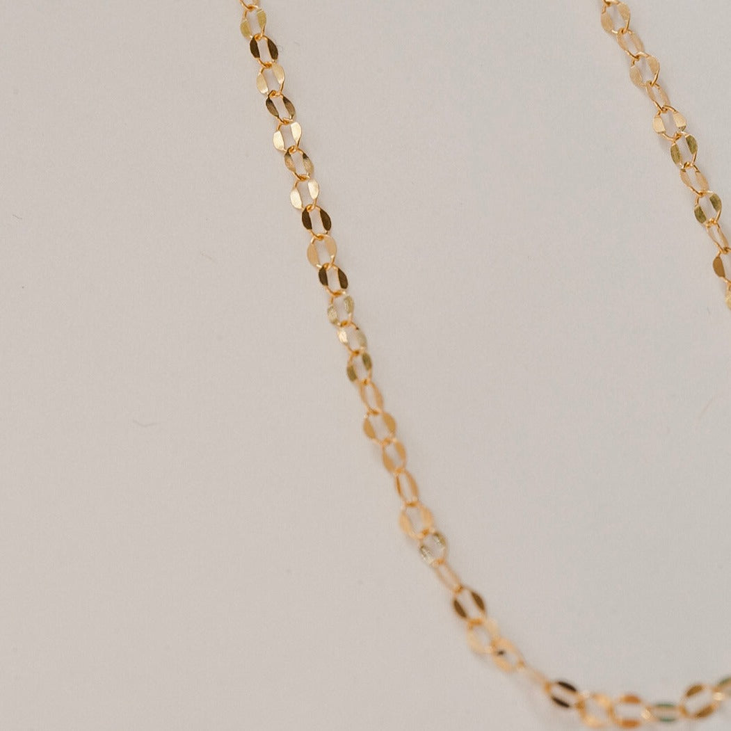 Sequin Layering Necklace - Choose Your Metal / Ready to ship in Gold Fill