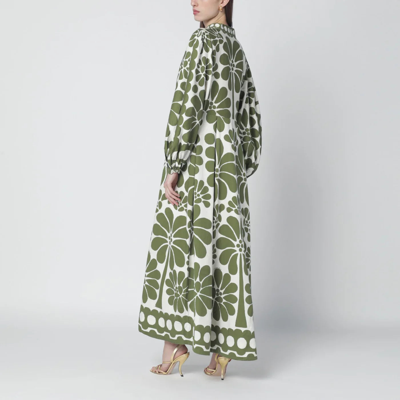 FARM Rio - Palermo dress with green print