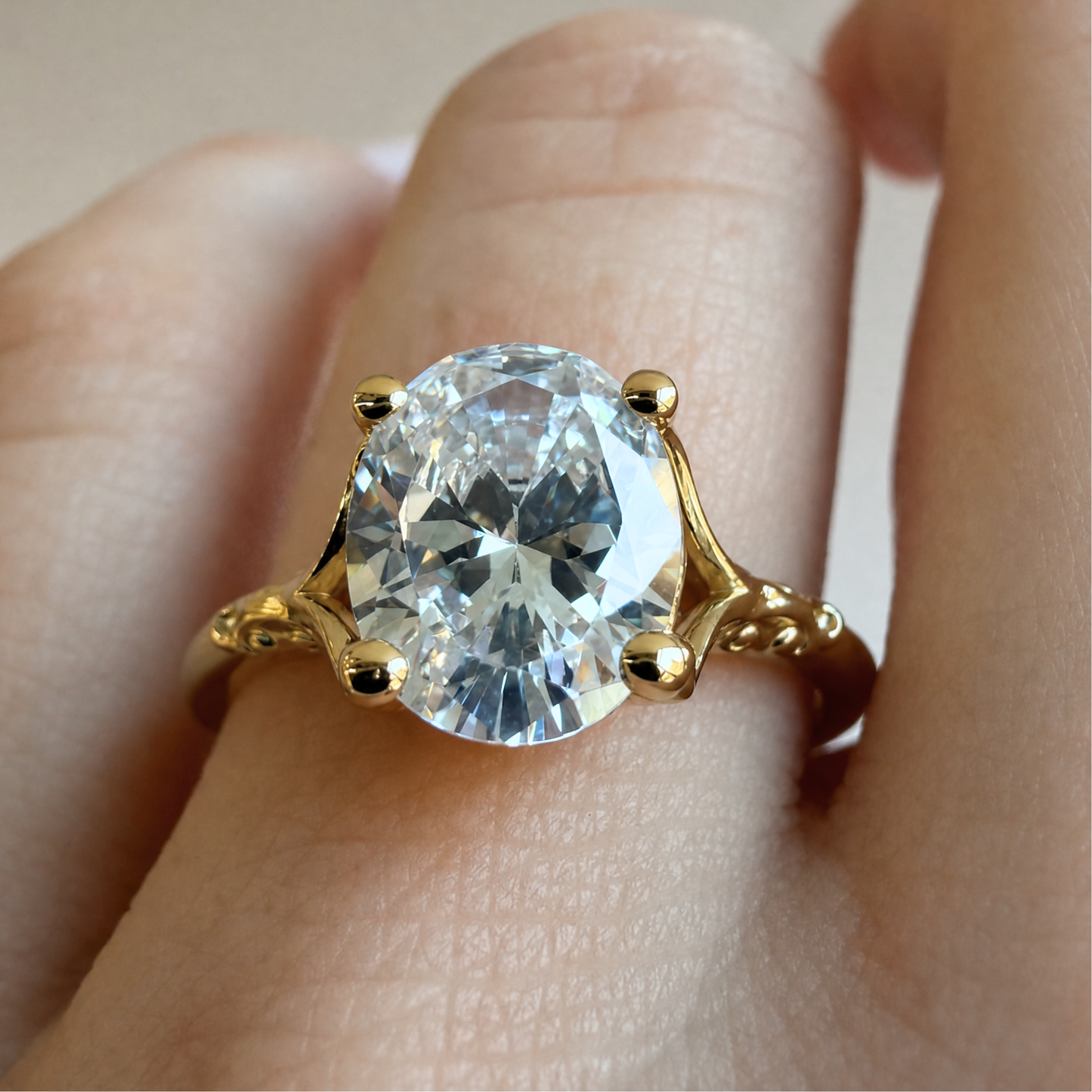 The Side Note Engagement Ring
