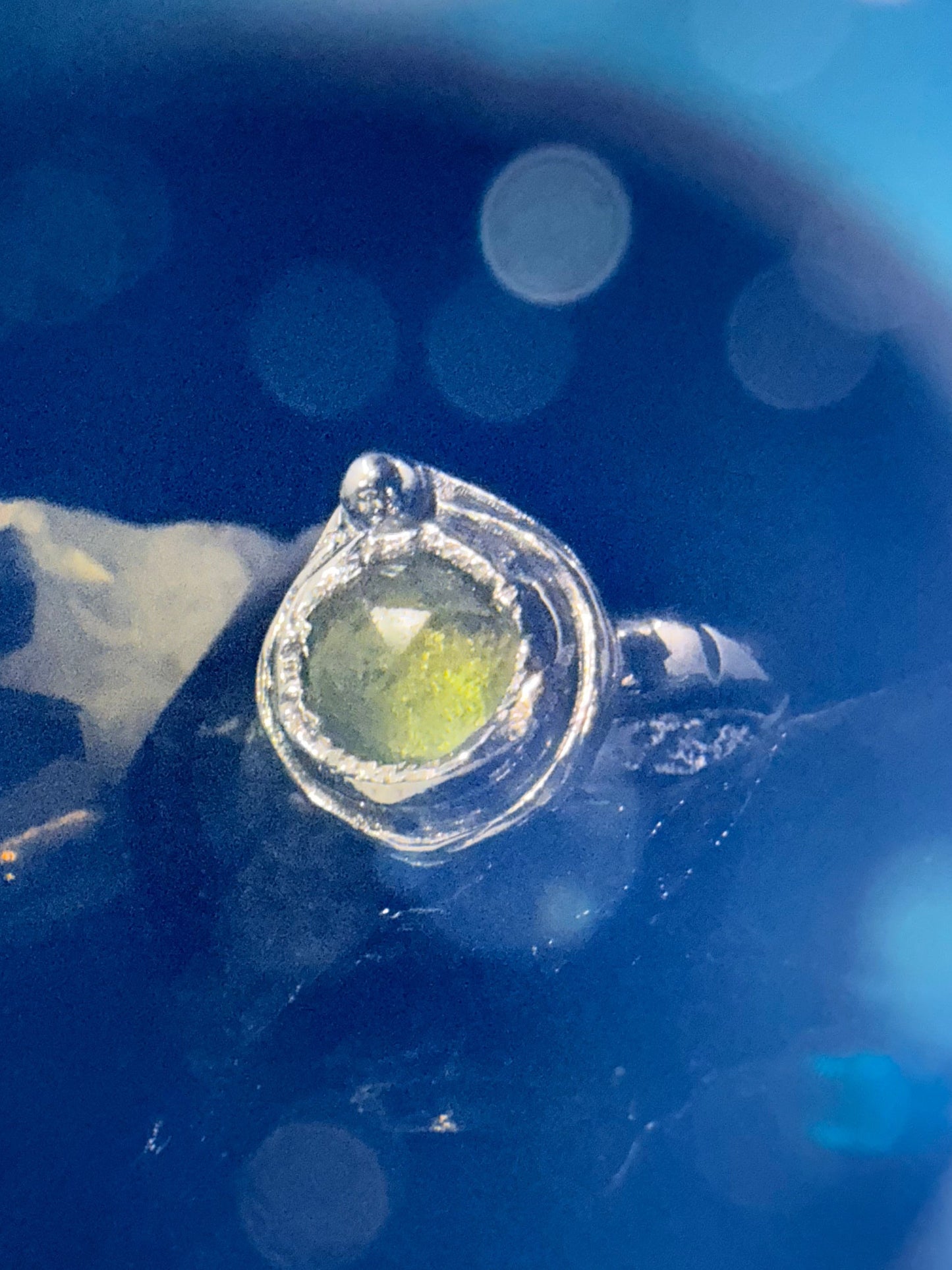 Limelight Peridot Ring