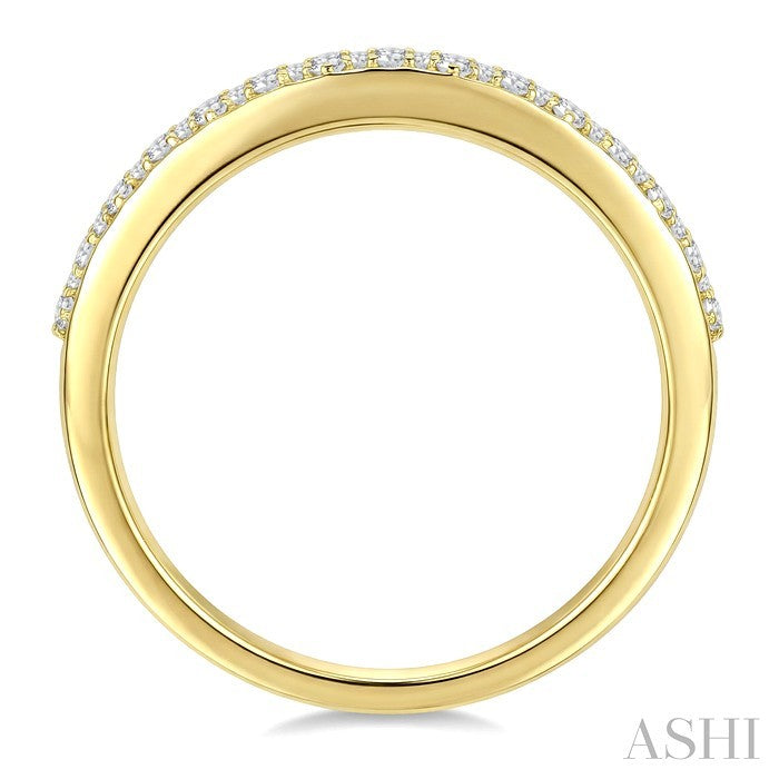 Kite Shape Honeycomb Diamond Fashion Band