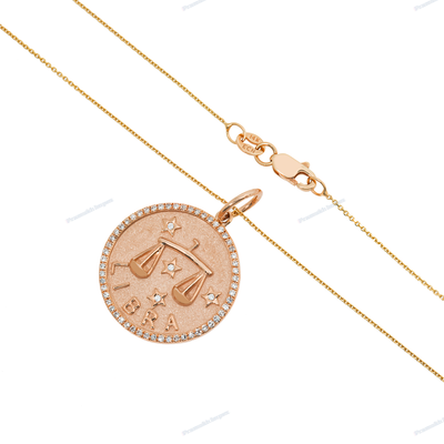Scales Design Moissanite Silver Daily Wear Pendant