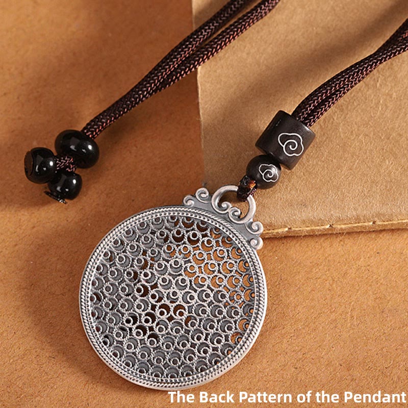 Fortune Jewel 990 Sterling Silver Phoenix Luck Protection Necklace Pendant