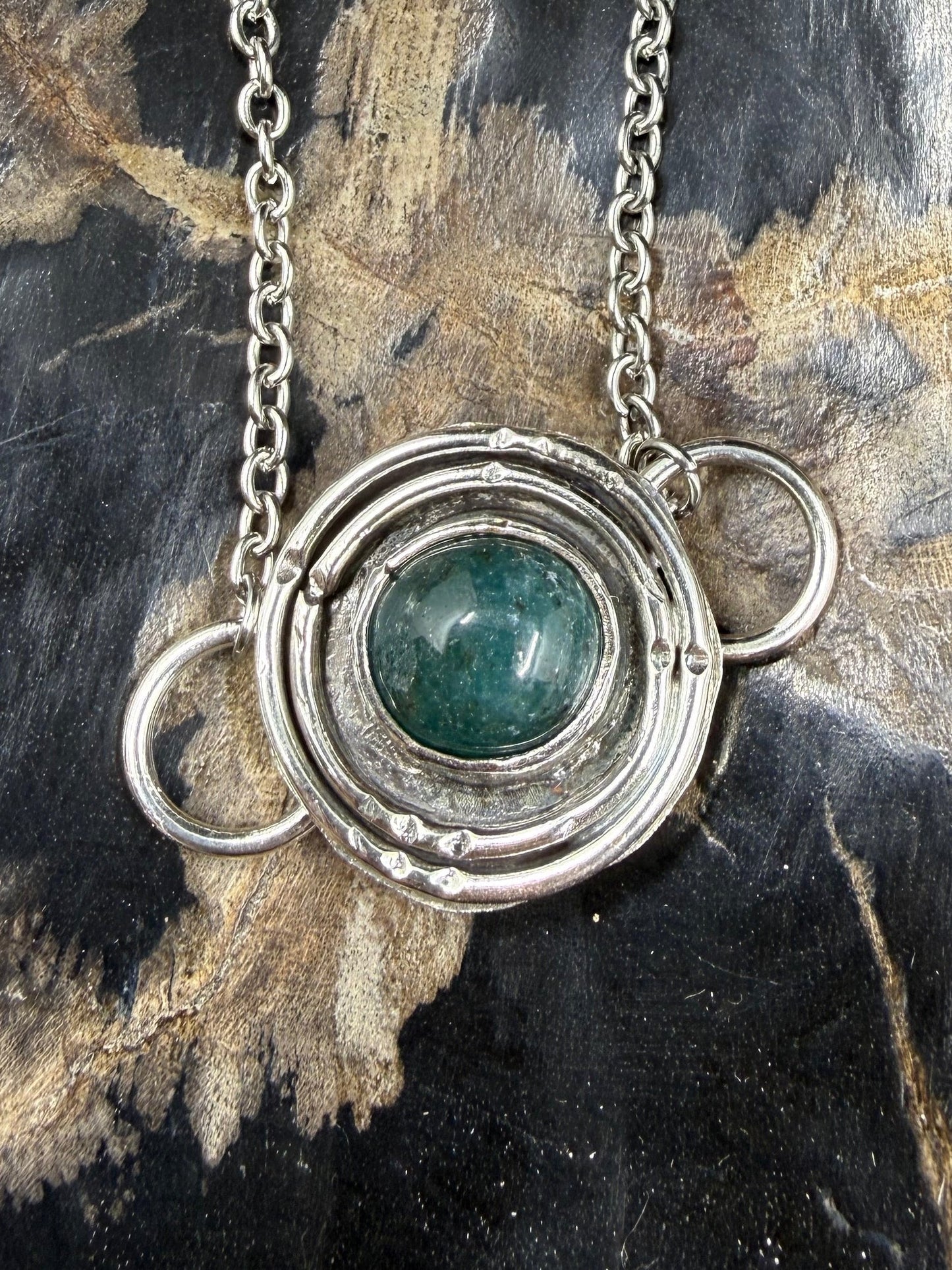 Hades’ Halo Grandidierite Necklace