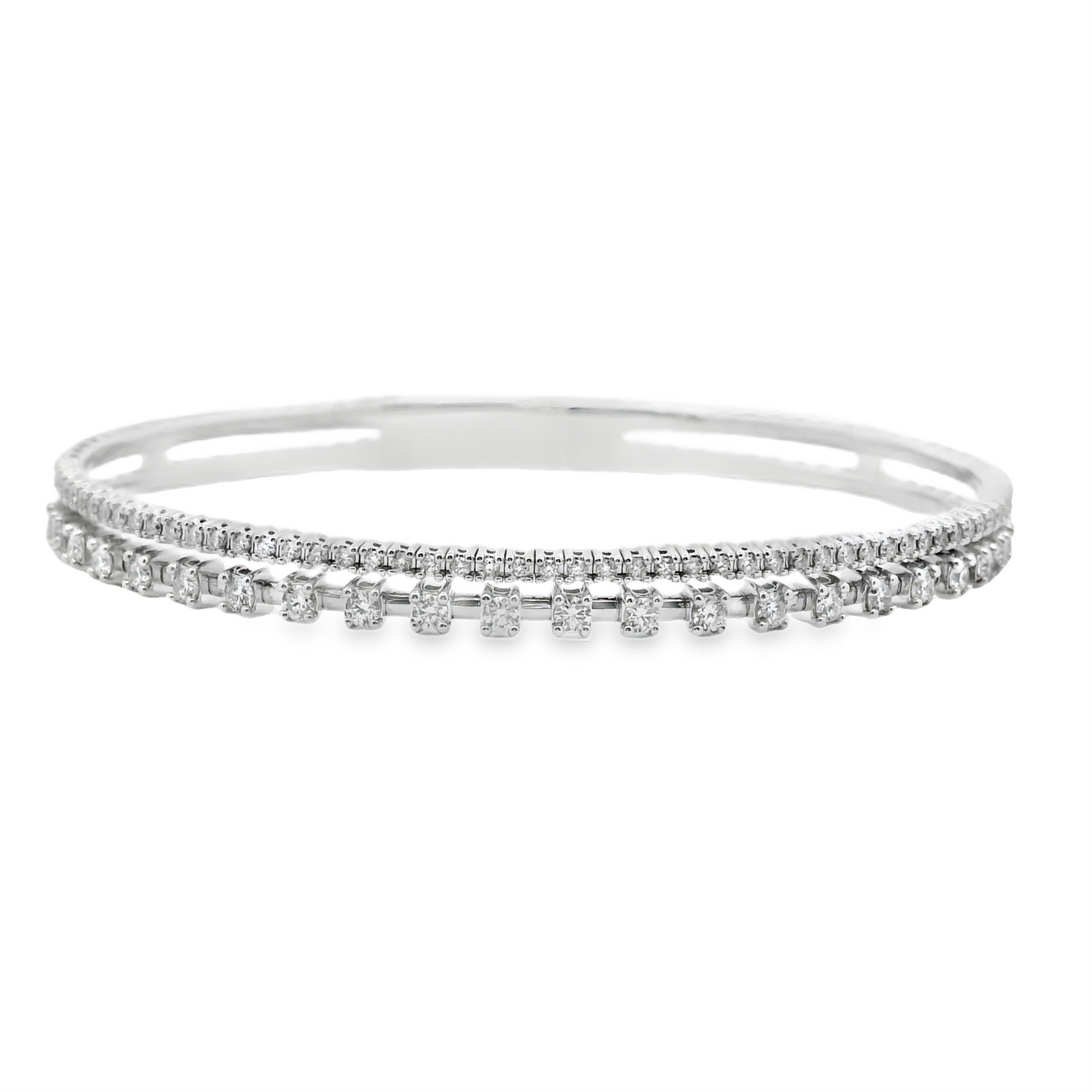 Diamond Bangle Bracelet
