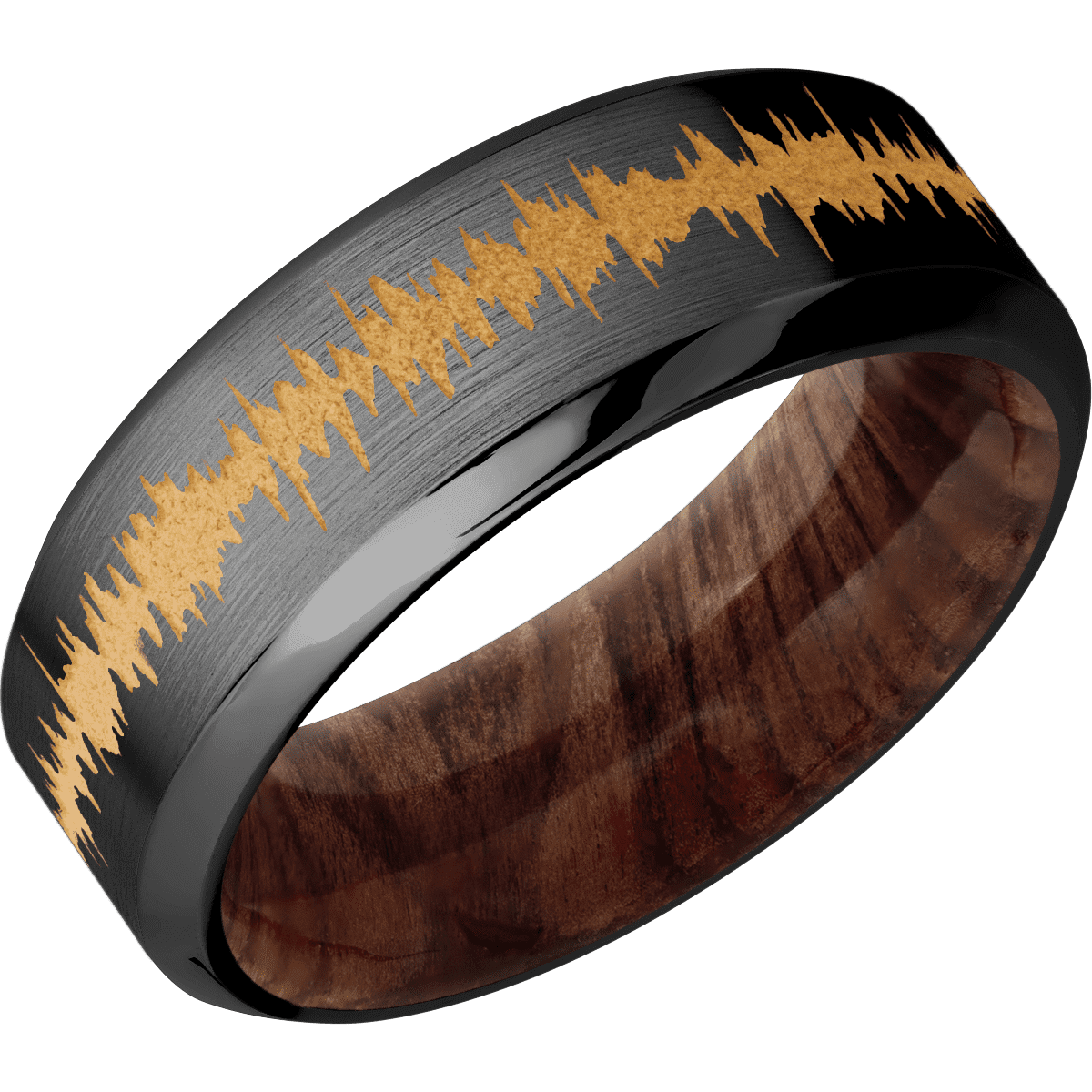 Zirconium + Satin , Polish Finish + Sequoia