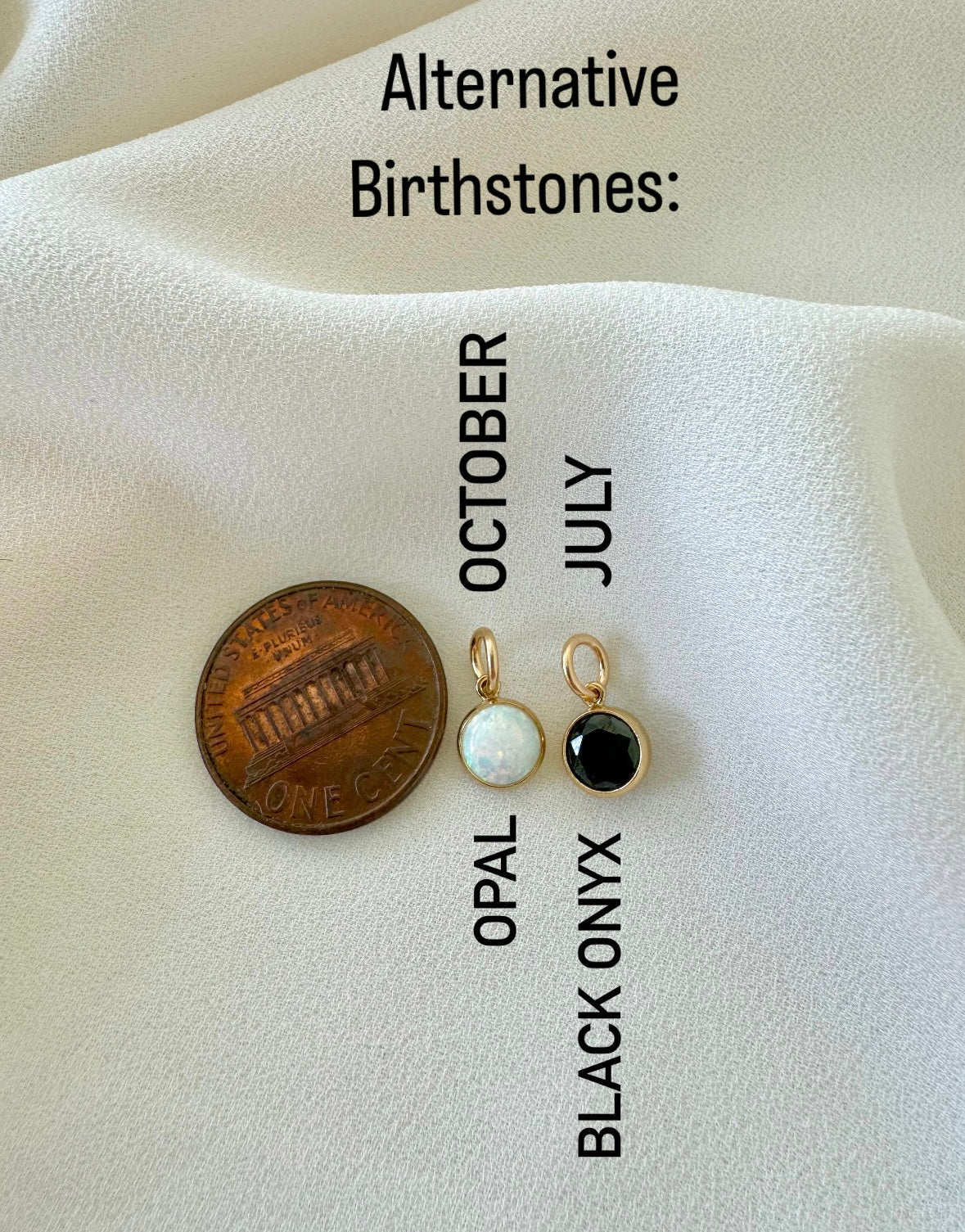 Add-On Birthstone Charms - Gold Filled