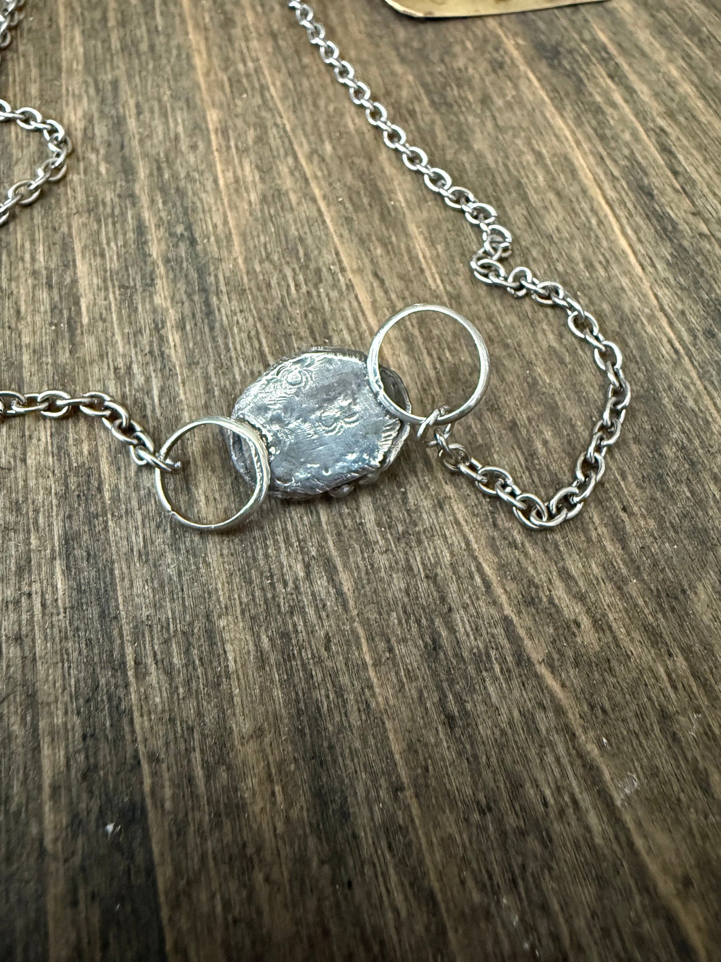 Moss Agate Gobbler Necklace