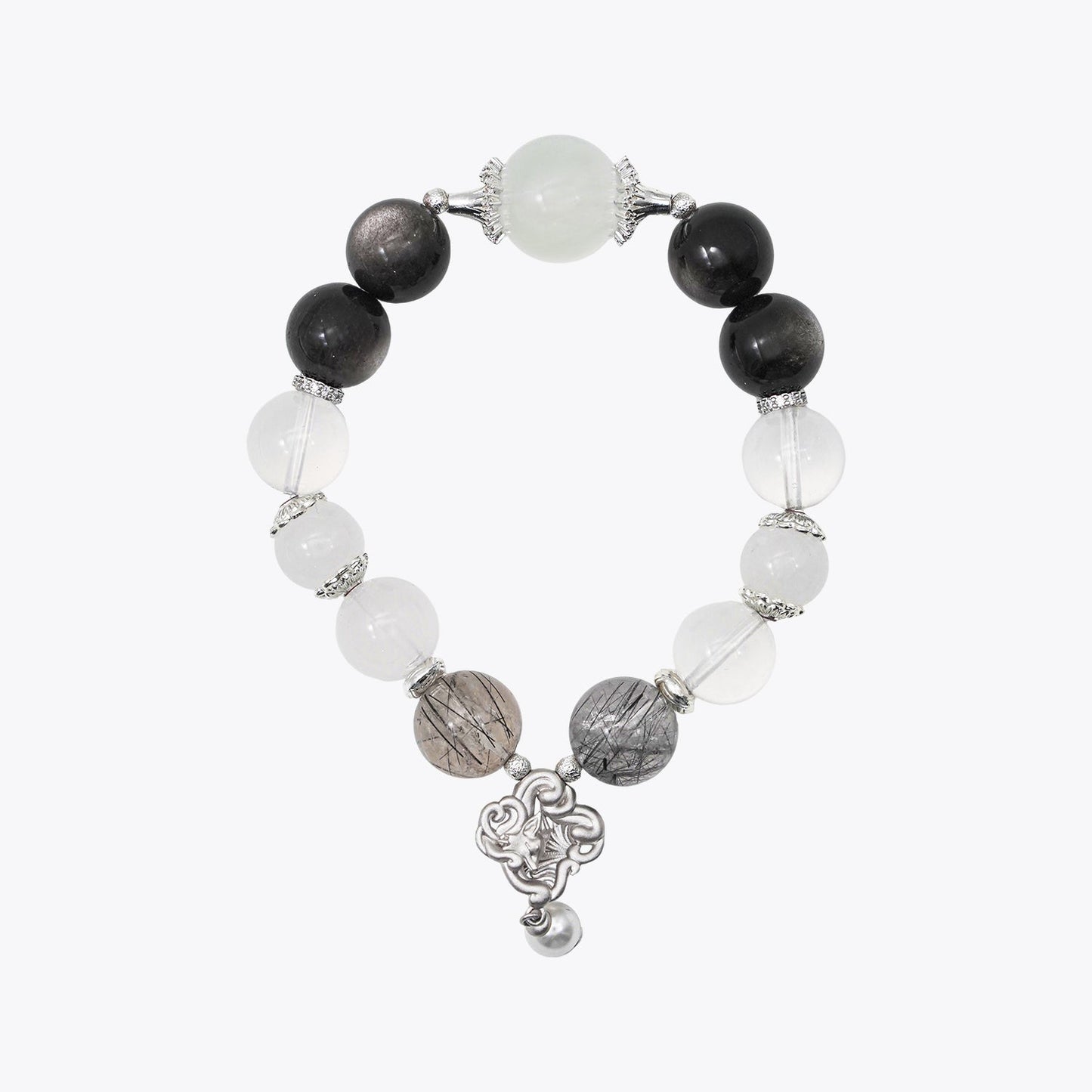 Nine-Tailed Auspicious Cloud · Moon Cultivator Crystal Bracelet