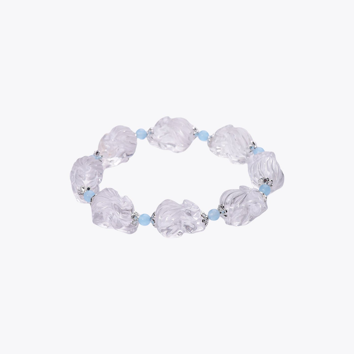 Guardian Fox Amulet Crystal Bracelet (Tushan Protector)