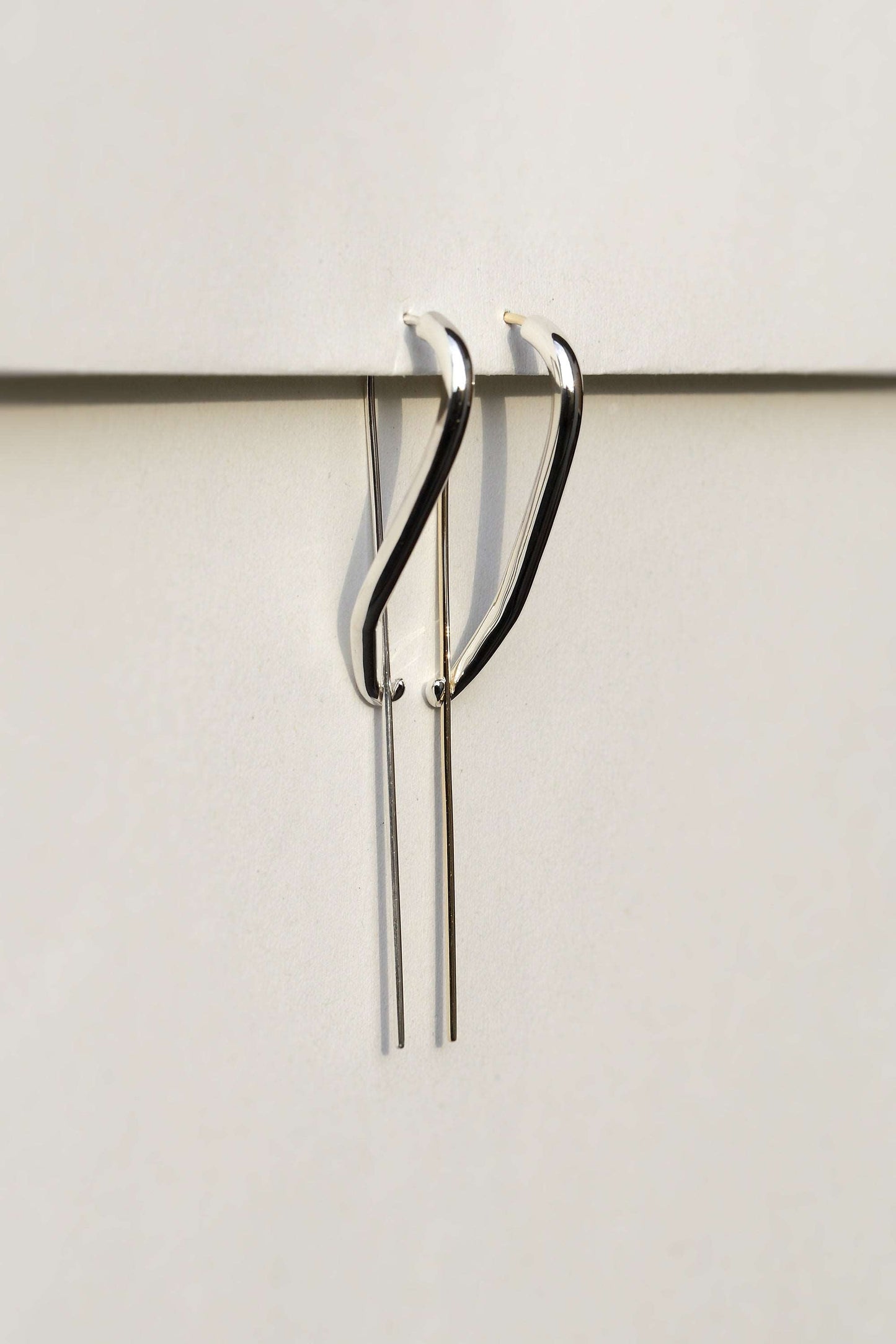 LARGE SAFETY PIN EARRING