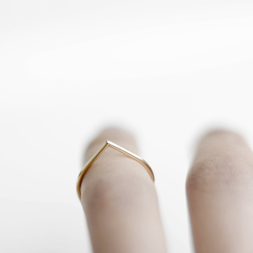 GOLD THORN RING