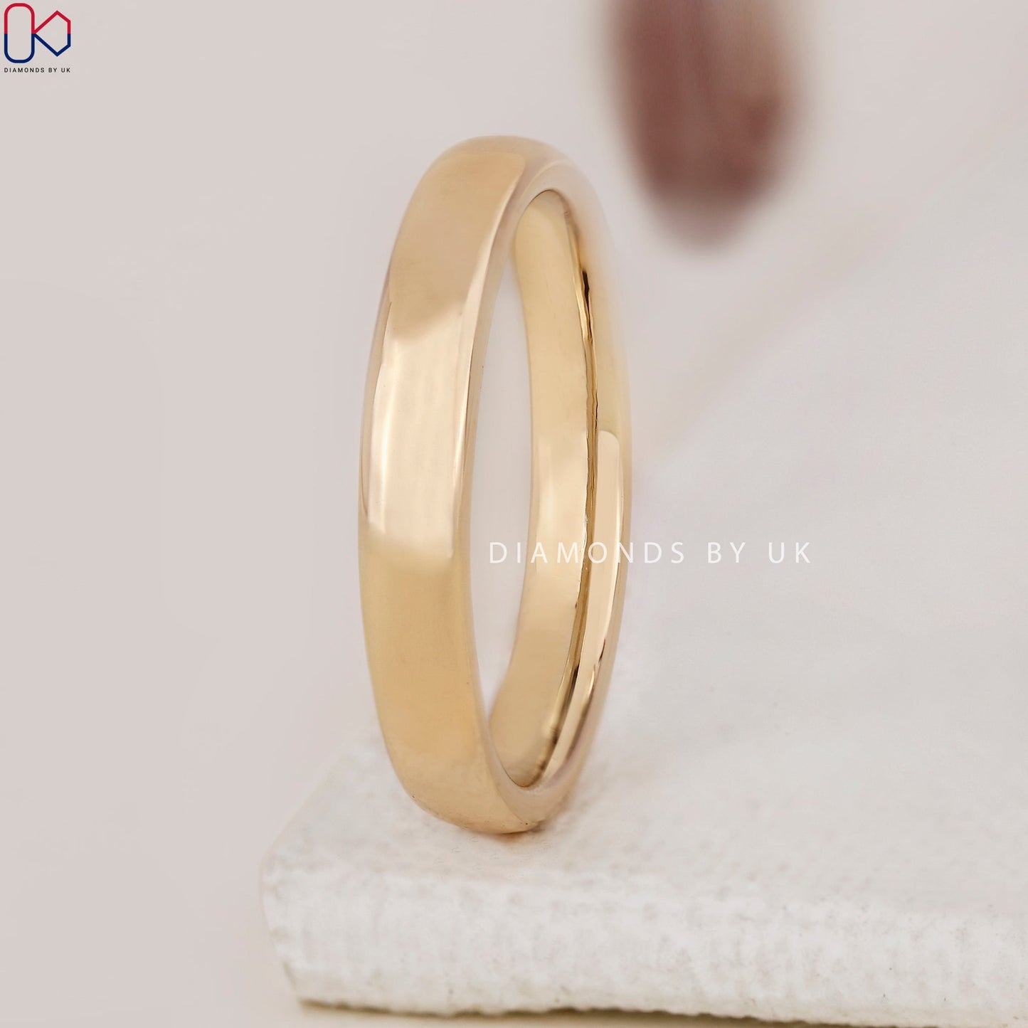 Yellow Gold Comfort Fit Wedding Band