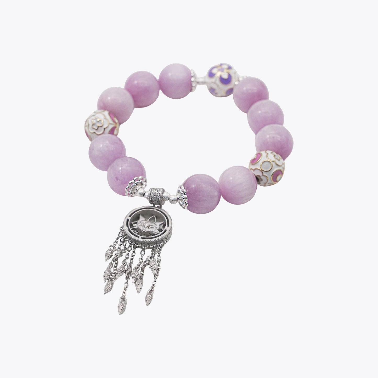 Nine-Tailed Dreamcatcher · Enchanting Gem Crystal Bracelet