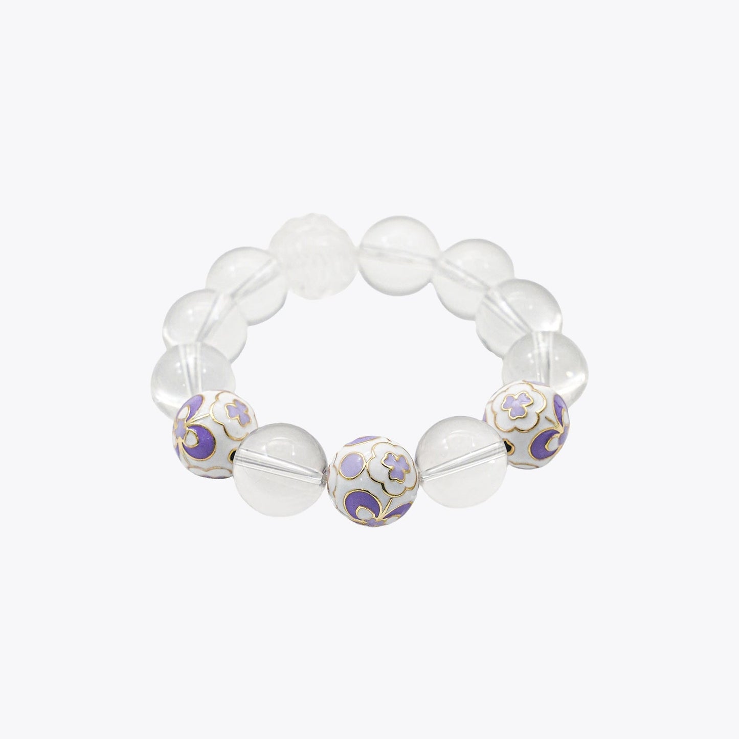 Nine-Tailed Fox - Purple Mist Dream Crystal Bracelet