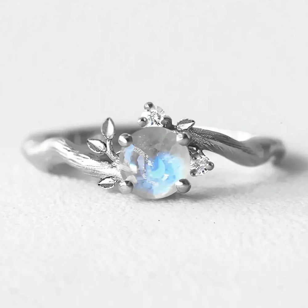 Sylvan Dream | Moonstone Vine Engagement Ring