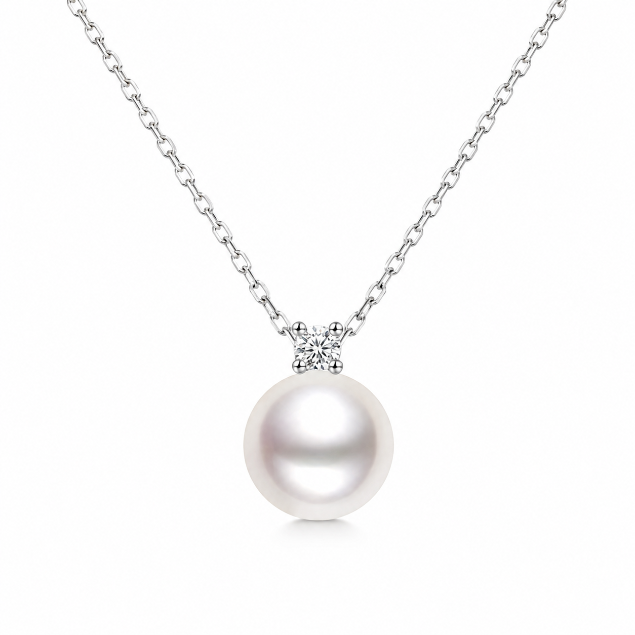 Elegant Pearl Drop Necklace