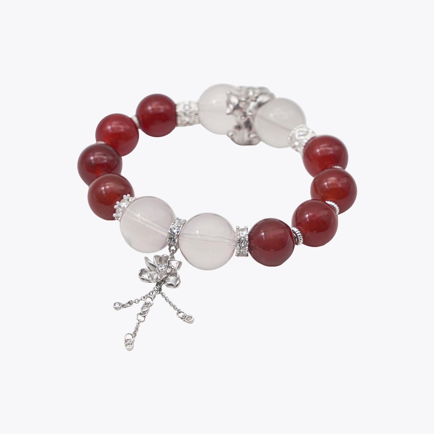 Nine-Tailed Sacred Fox · Scholarly Gem Crystal Bracelet