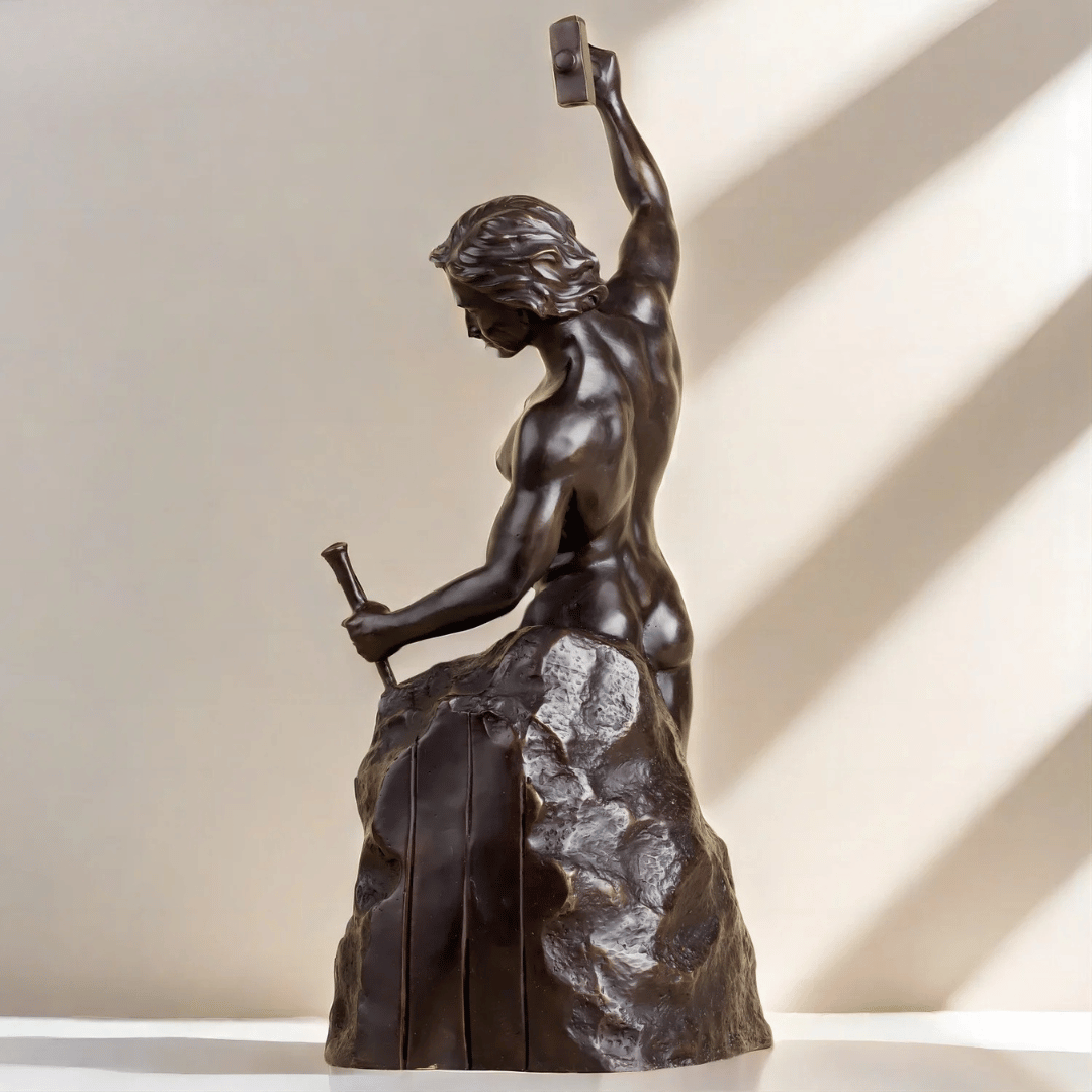 Self-Made Man Bronze Sculpture