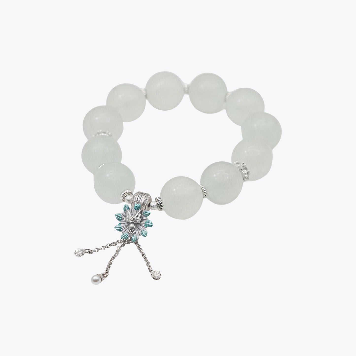 Nine-Tailed Celestial Fox · Jade Whisper Crystal Bracelet