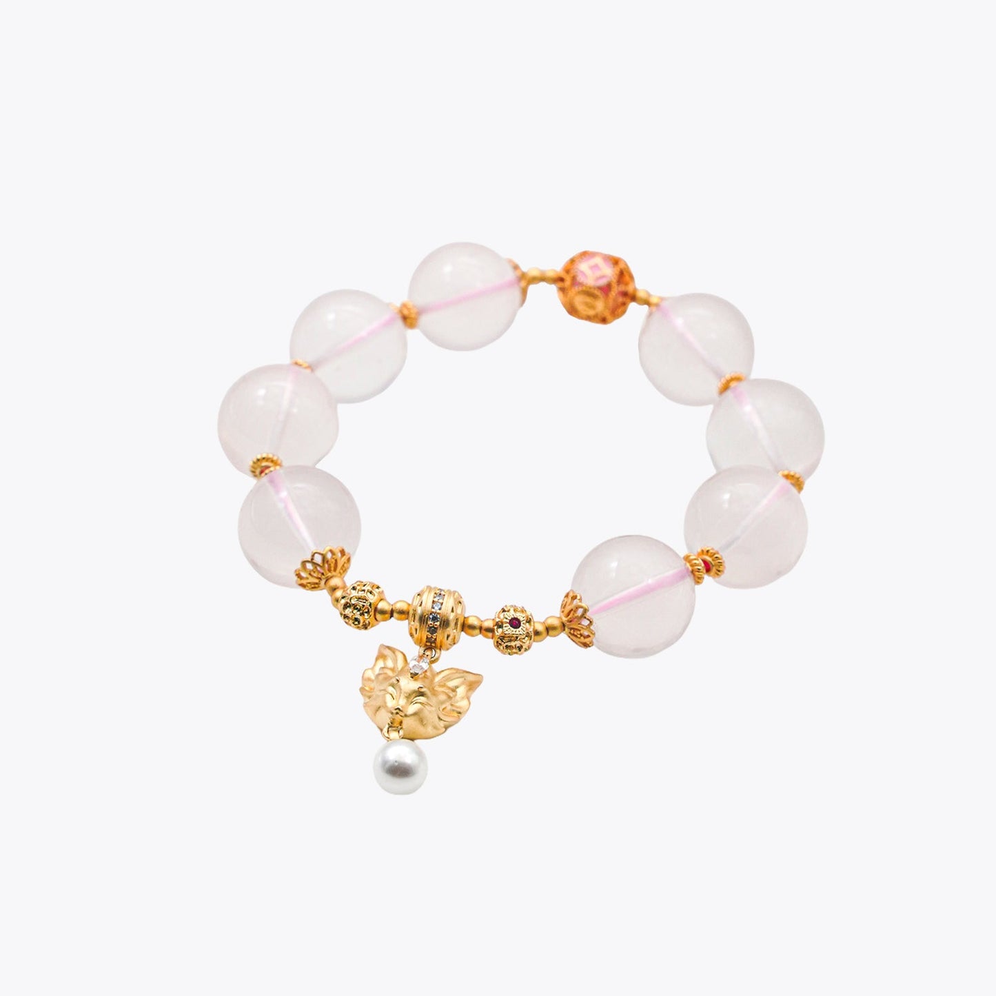 Jade Palace Maiden Lucky Crystal Bracelet