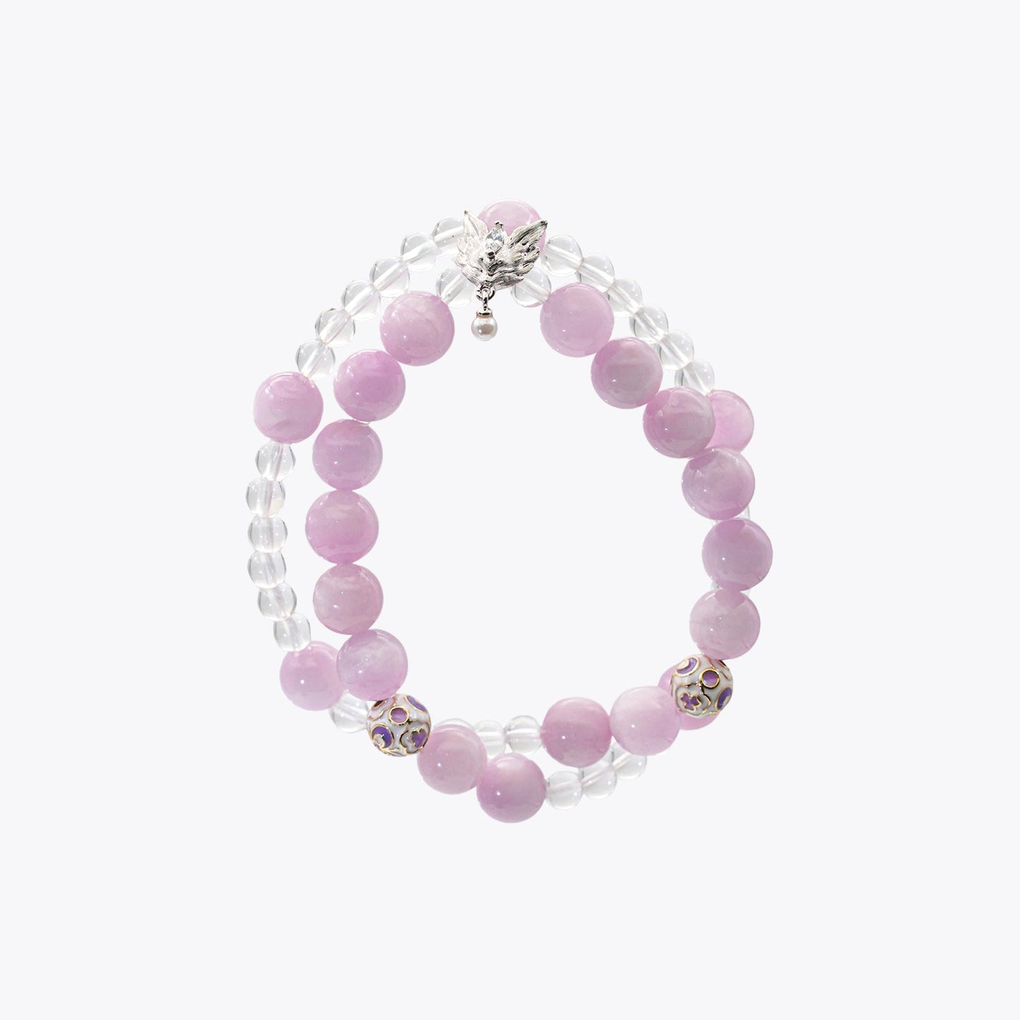 Celestial Fox Pearl-Keeper · Shumei Crystal Bracelet