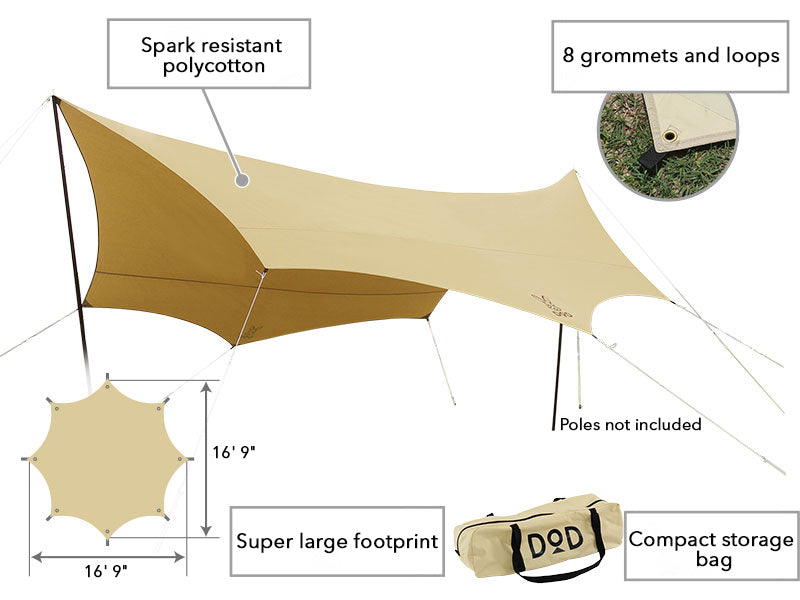 Okra Tarp