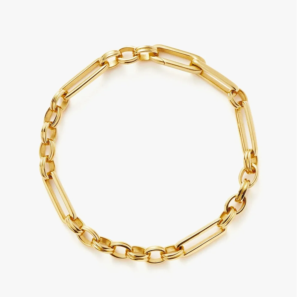 18K Gold Vermeil Axiom Chain Bracelet