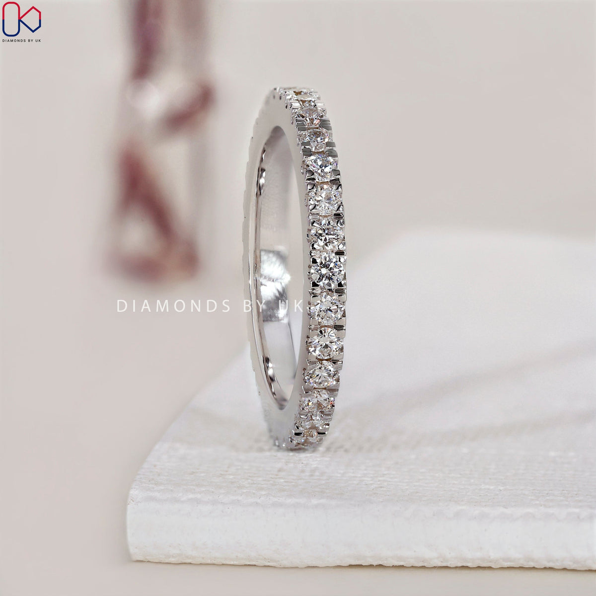 Eternity Wedding Band - Round Diamond